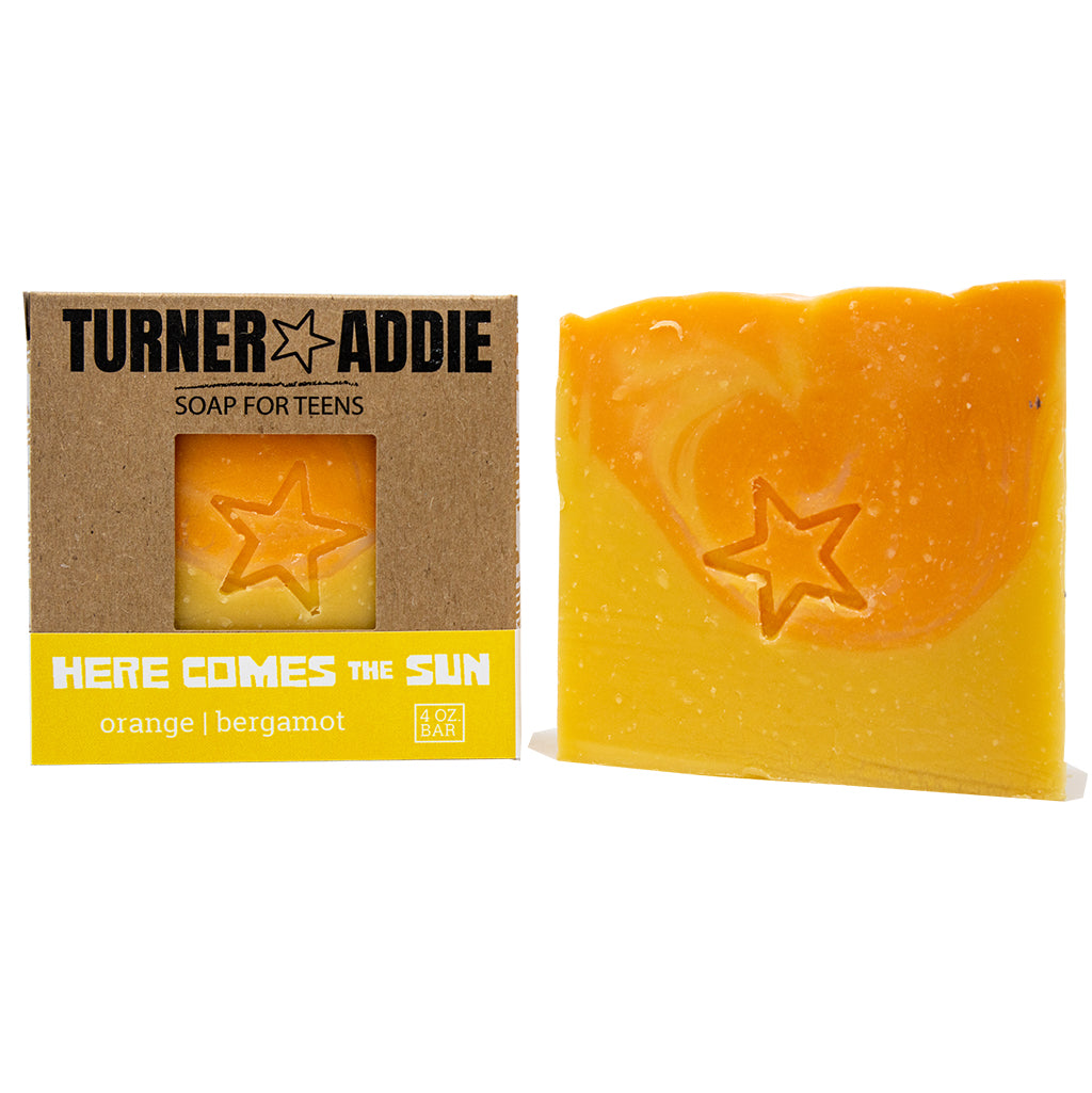 Here Comes the Sun Soap Bar | Handmade Natural Soap for Teens